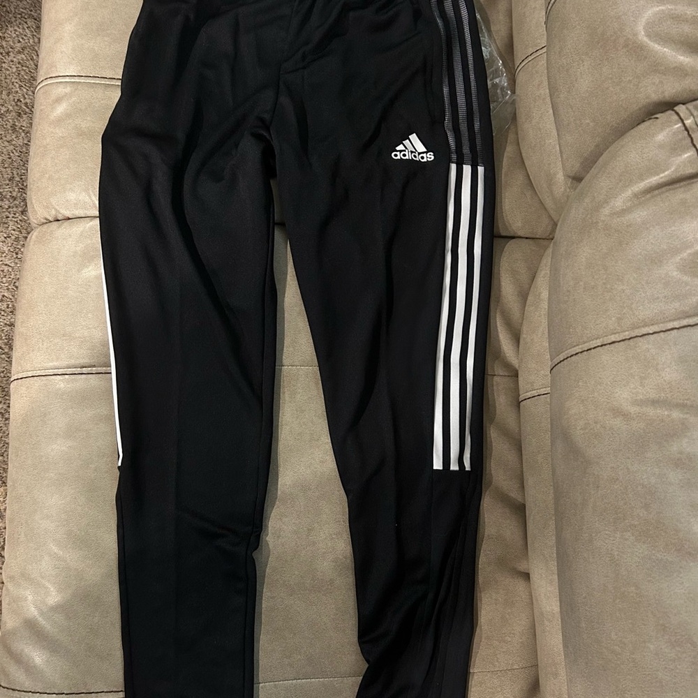 NWT Mens Medium Adidas Jogging Pants Black - Picture 4 of 6